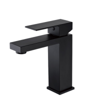 MONOMANDO BAJO THAMES COLOR NEGRO MATTE