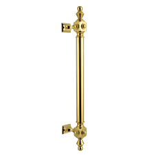 TIRADOR DE PUERTA FH505 CON 460MM COLOR DORADO SATINADO 