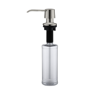 DISPENSADOR DE JABON  COLOR AÇO INOX