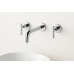 GRIFO MEZCLADOR YORK DE PARED EN COLOR CROMADA 