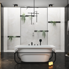 BAÑERA DE INMERSIÓN NOIR ECLIPSE 170*78*60CM