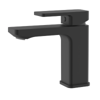 GRIFO TRENTO BAJO MONO NEGRO MATTE BRATTI