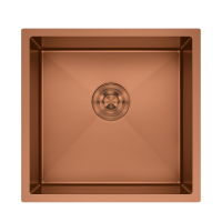 FREGADERO EM INOX  44*44*22CM ROSE GOLD