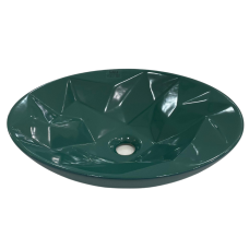 LAVABO CRISTALLO A593 ART BASIN 515*395*125MM RGMG