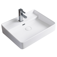 LAVABO BLANC FH-457 600*460*180MM APOYO/WHITE