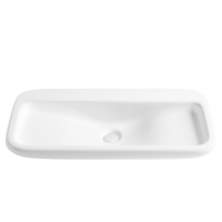LAVABO MAXI DE APOYO BLANC COM 700*415*120MM  COLOR GLOSSY WHITE