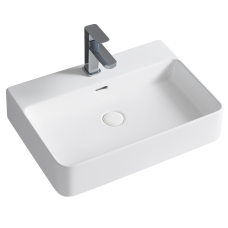 LAVABO MAXI BLANC DE APOYO CON  800*470*120MM COLOR GLOSSY WHITE
