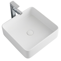 LAVABO BLANC FH-418 400*400*120MM APOYO/WHITE