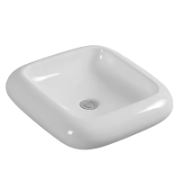 LAVABO BLANC FH-113 475*475*110MM SOBRE/WHITE
