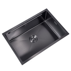 BACHA EN INOX PARA COCINA 64*44*22CM FH6444BLACK PLUS
