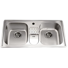 CUBA EM INOX COM 48*98*21CM