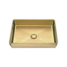 LAVABO DE SEMI ENCAIXE EM INOX 51*36*12CM WBT5136G