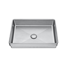LAVABO DE SEMI ENCAIXE EM INOX 51*36*12CM WBT5136