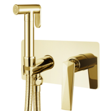 DUCHA HIGIENICA MONOMANDO DIAMOND COLOR DORADO