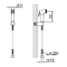 DUCHA HIGIENICA DE PARED 50030079700C