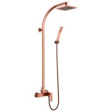 DUCHA DE PARED ROSE GOLD THAMES