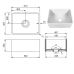 BACHA FARM EN FIRECLAY 610*457*254MM 