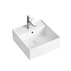 LAVABO BLANC FH-311 410*410*145MM APOYO/WHITE