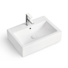 LAVABO BLANC FH-378 600*430*160MM APOYO/WHITE