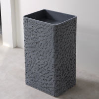 LAVABO PEDESTAL SLED 500*400*850 COLOR GREY PATTERN