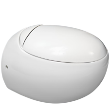 INODORO SIN CAJA ACOPLADA ZENO FH-301A GLOSSY WHITE