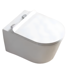 INODORO SIN CAJA ACOPLADA NERO FH-2376B COLOR GLOSSY WHITE