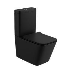 INODORO CON CAJA EMBUTIDA FH-2370A COLOR NEGRO MATTE